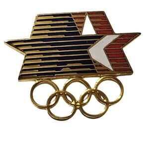 1984 Las Angeles Olympic Game Pin